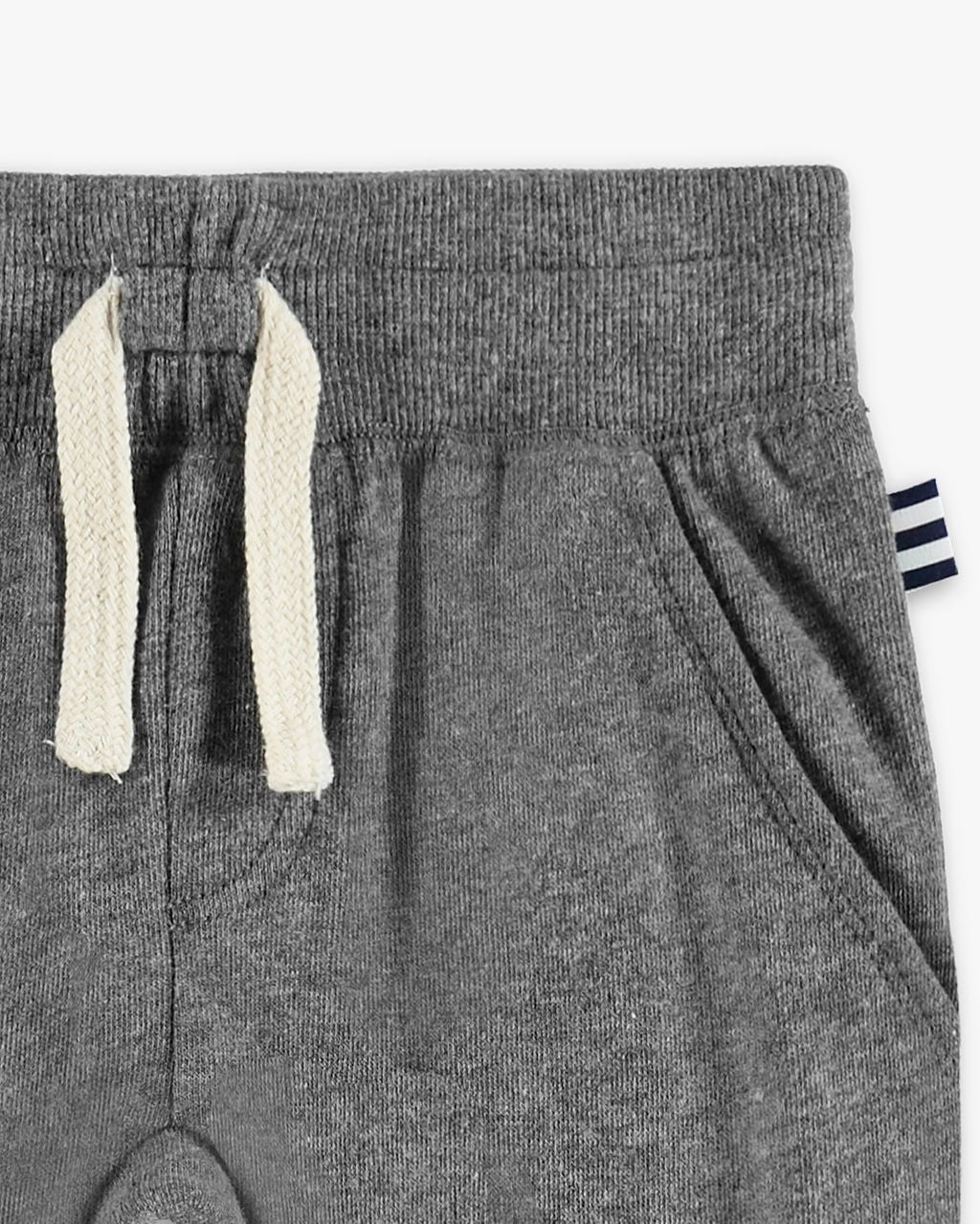 Little Boy Brushed French Terry Jogger - Image 7