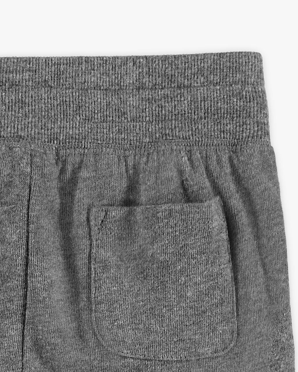 Little Boy Brushed French Terry Jogger - Image 8