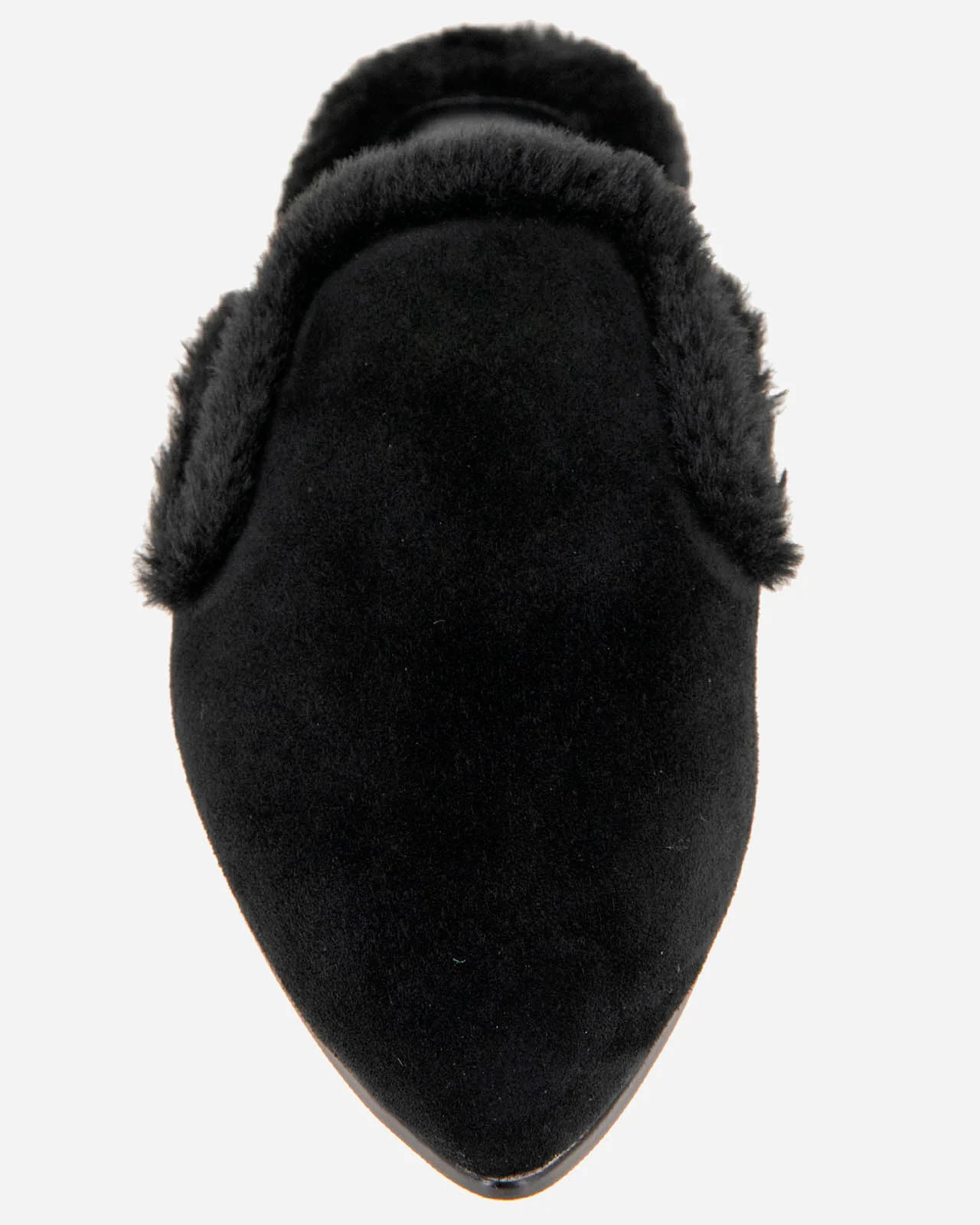 Liza Sherpa Mule in Black - Image 3