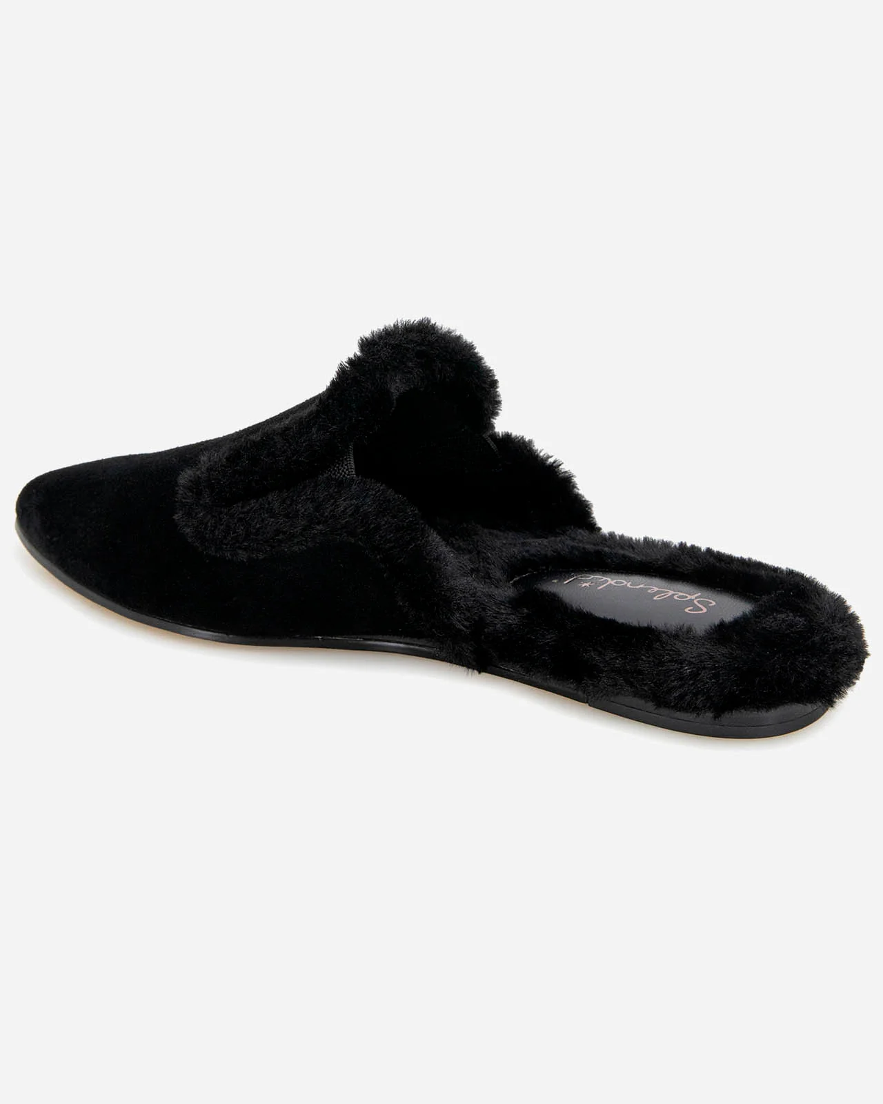 Liza Sherpa Mule in Black - Image 4