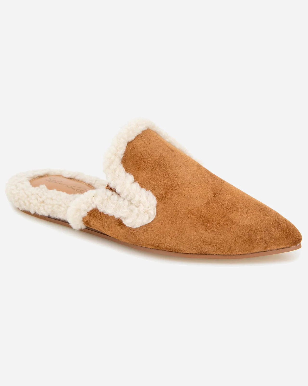 Liza Sherpa Mule in Caramel