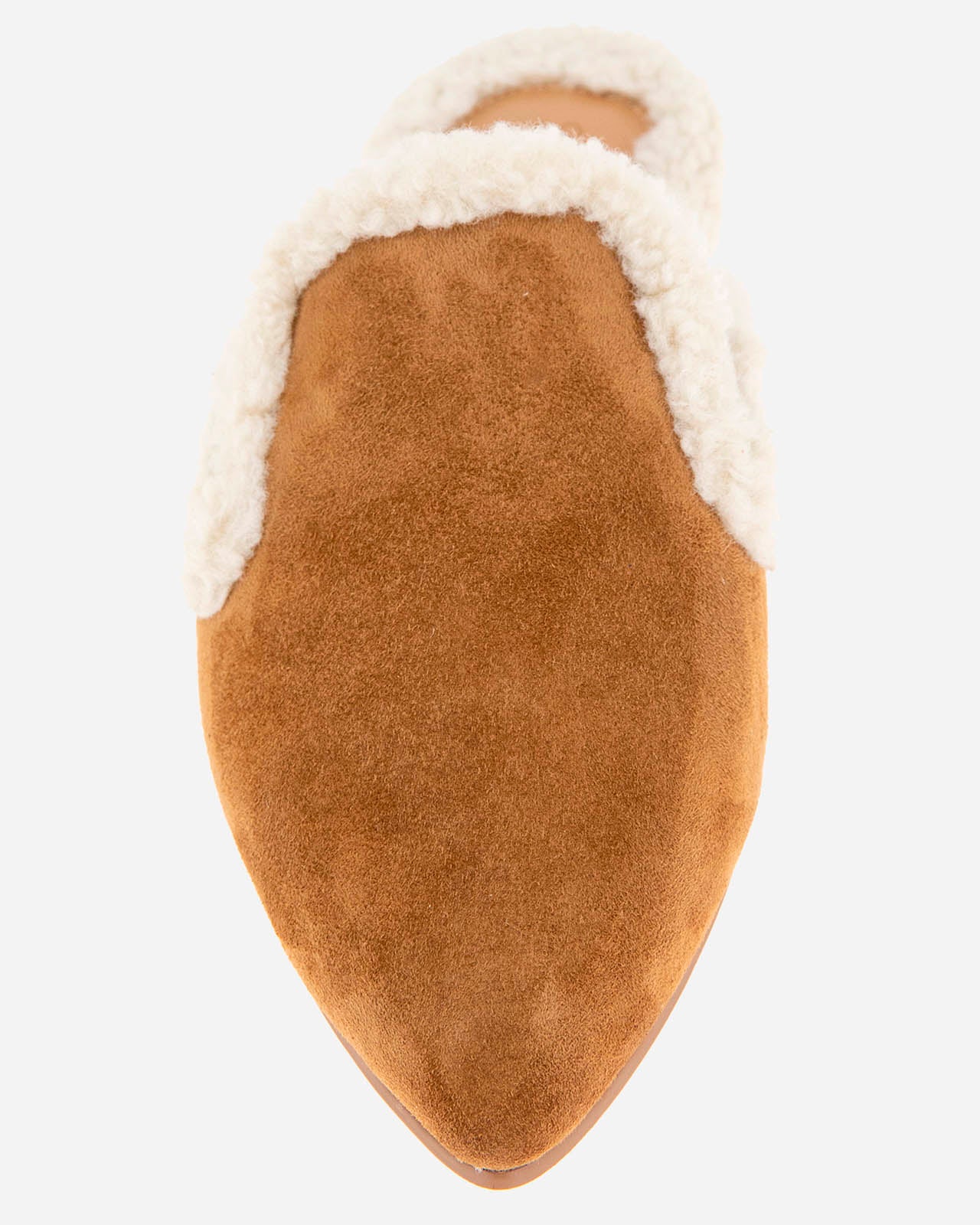 Liza Sherpa Mule in Caramel - Image 3