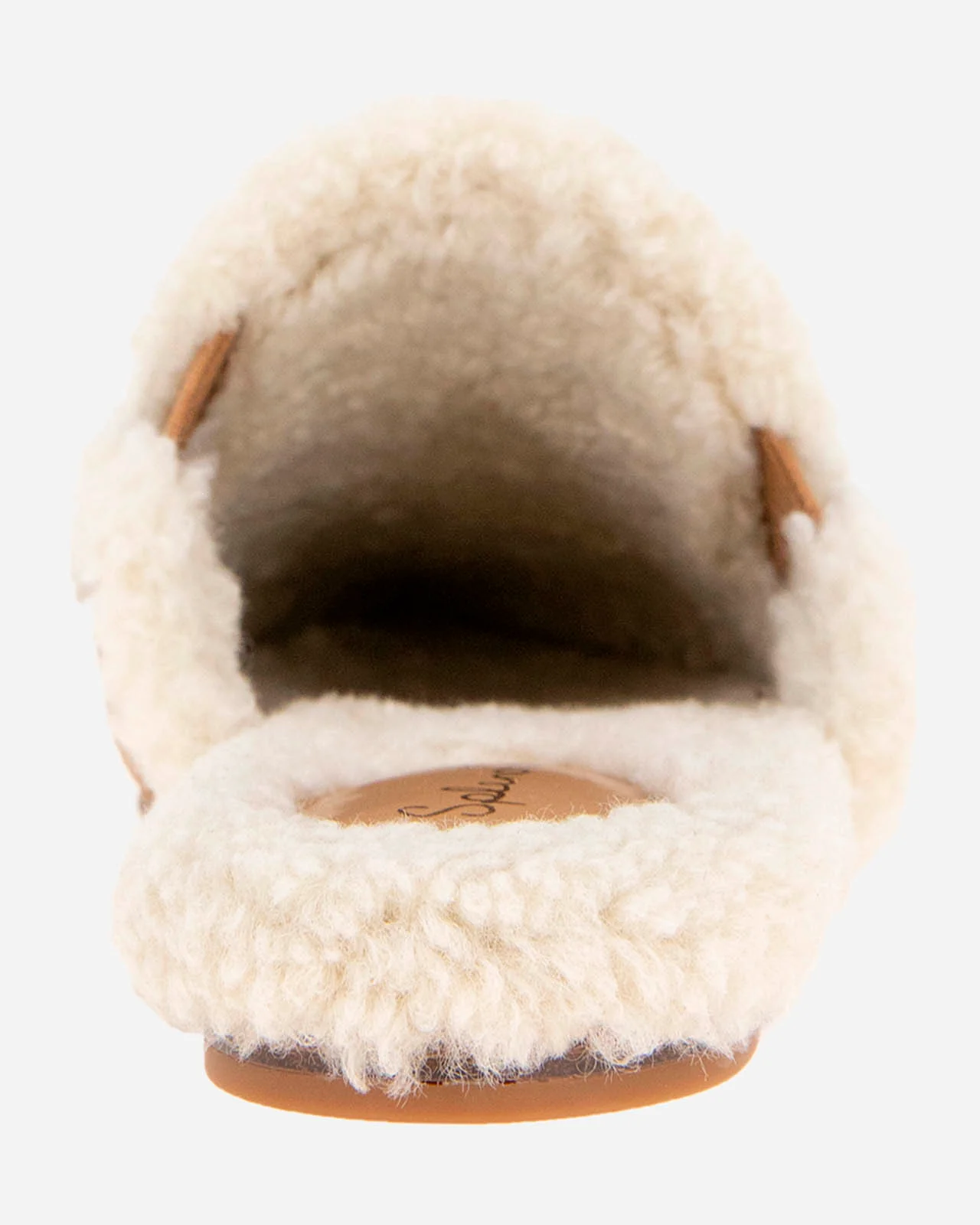 Liza Sherpa Mule in Caramel - Image 6