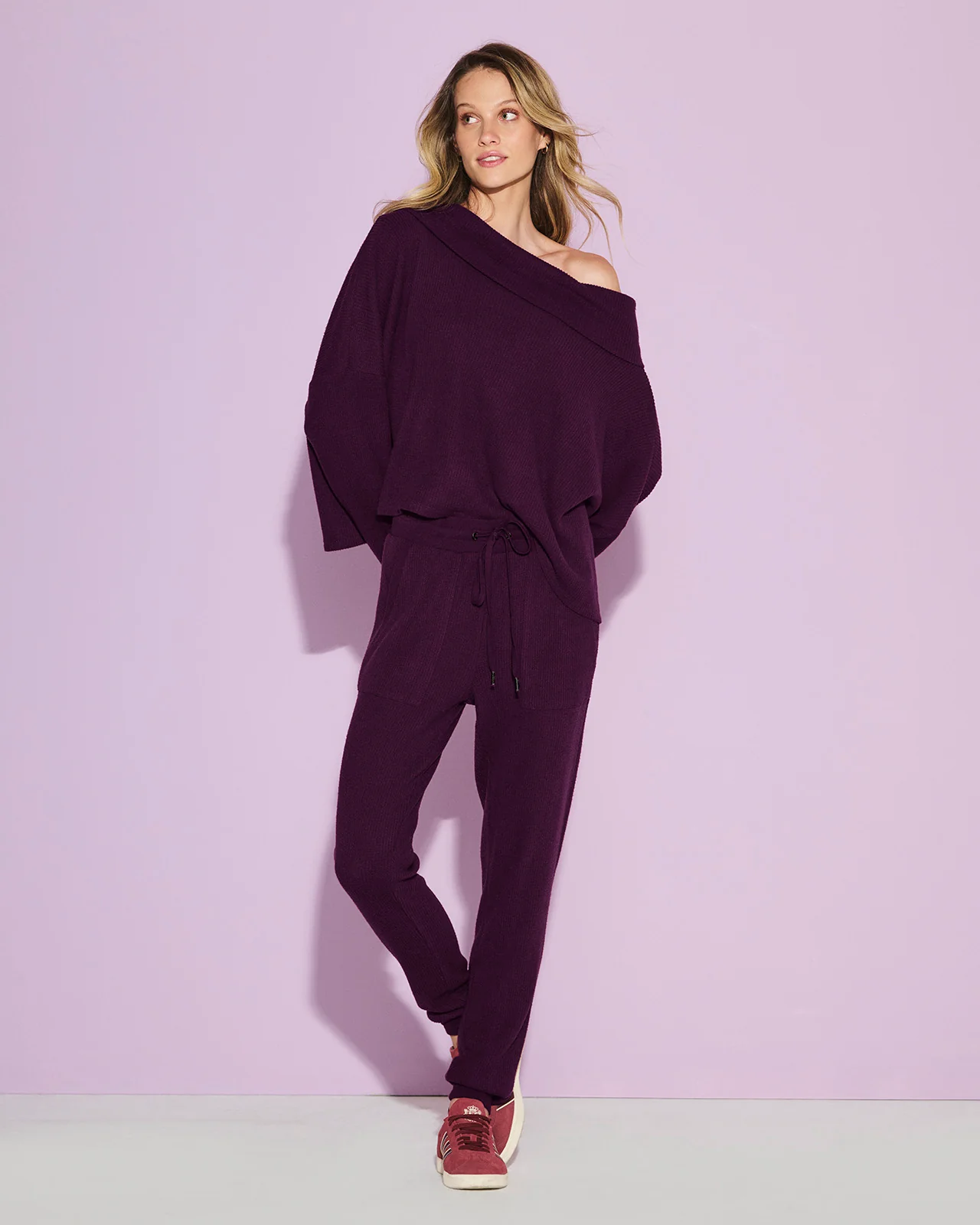 London Lounge Drape Top - Image 10