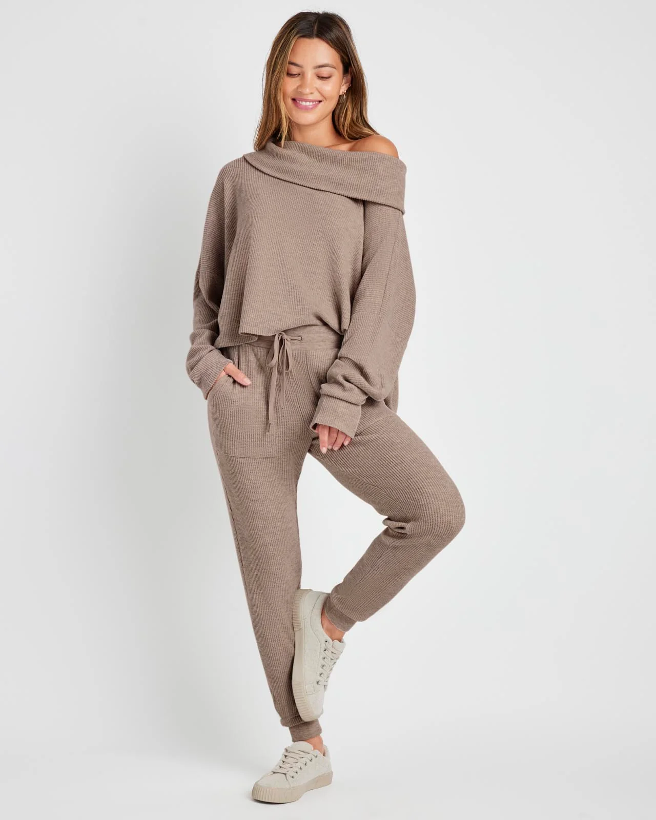London Lounge Drape Top - Image 19