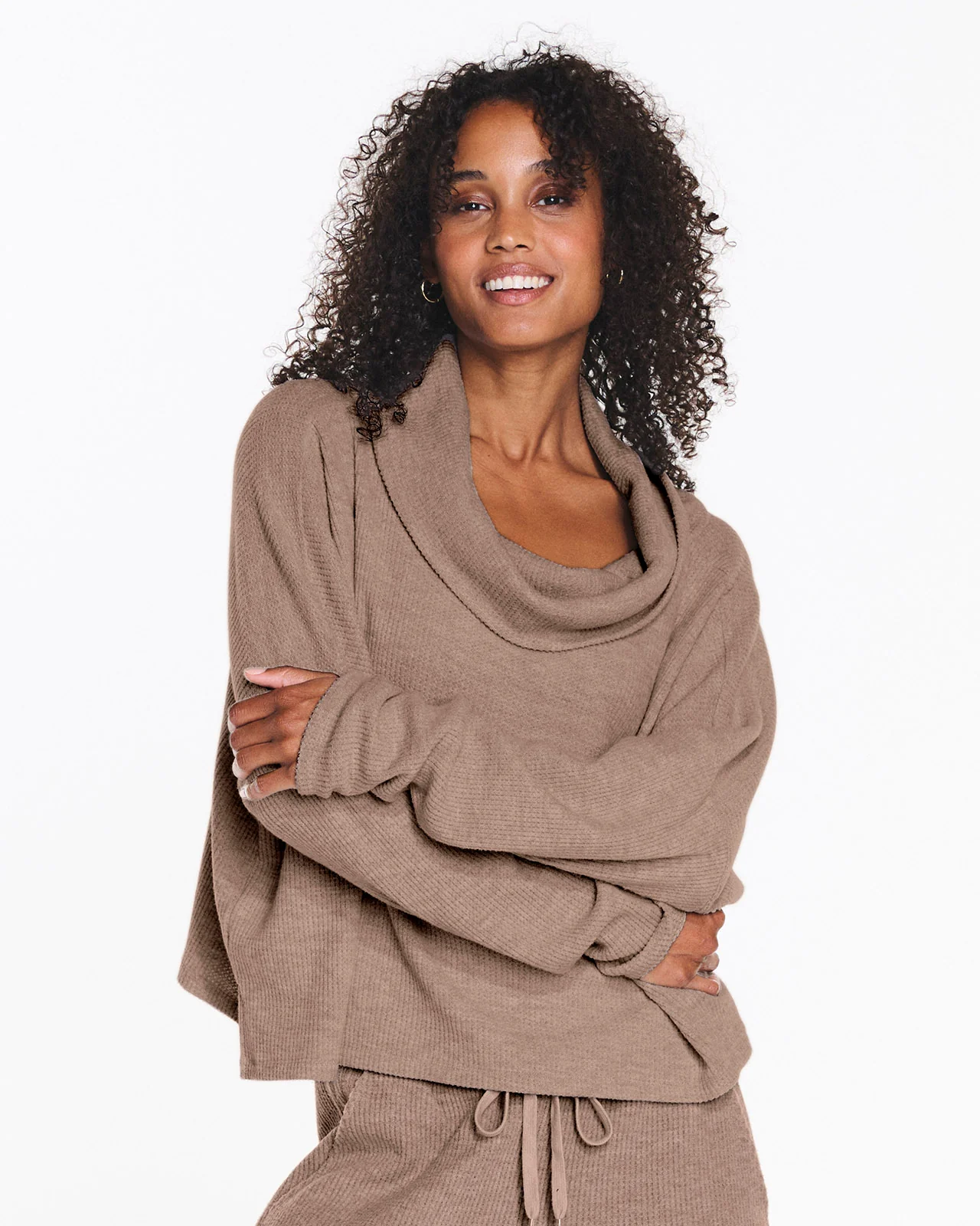 London Lounge Drape Top - Image 3