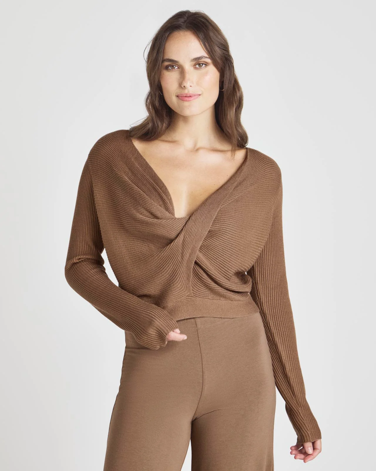 Loopknit LYR Surplice Sweater - Image 5