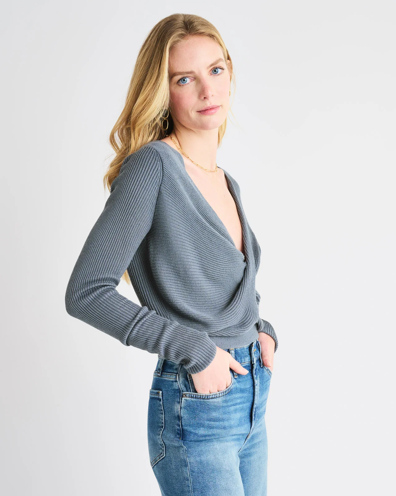 Loopknit LYR Surplice Sweater - Image 69