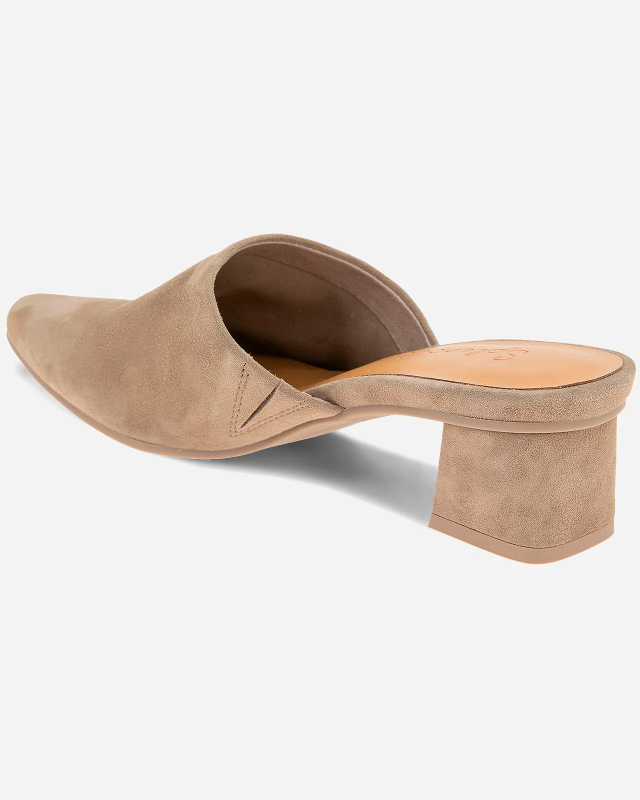 Lorelei Suede Mule in Ermine - Image 4