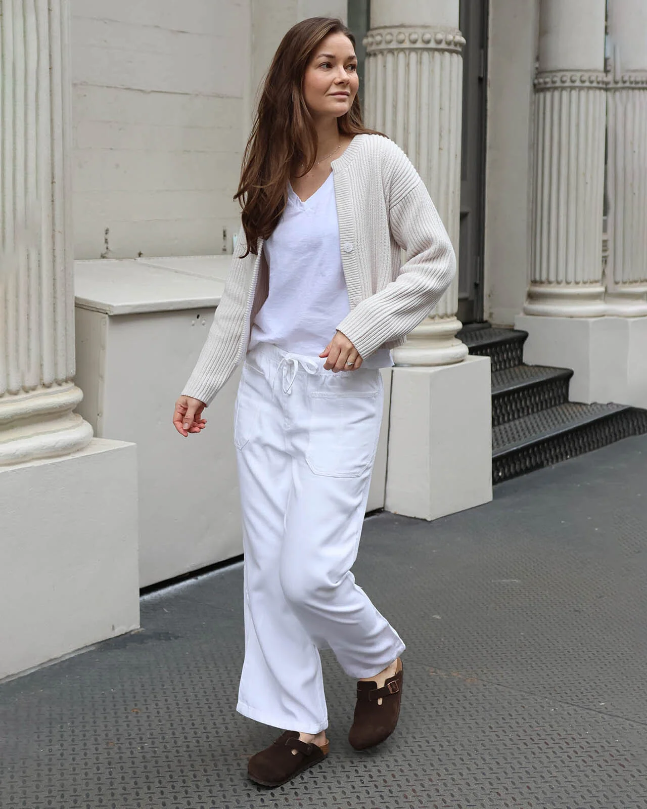 Lounge Denim Straight Pant
