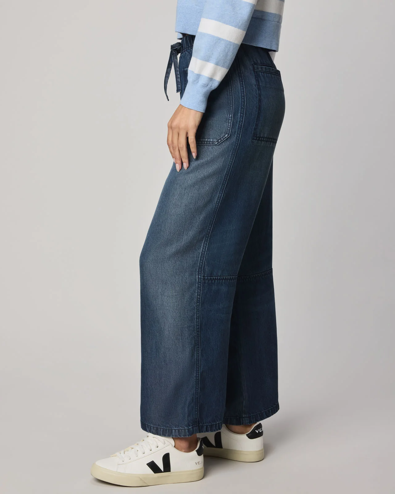 Lounge Denim Straight Pant - Image 11