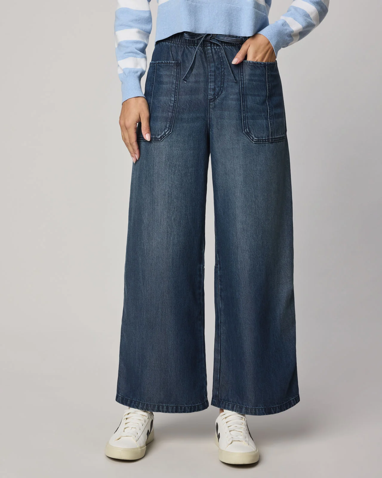 Lounge Denim Straight Pant - Image 2