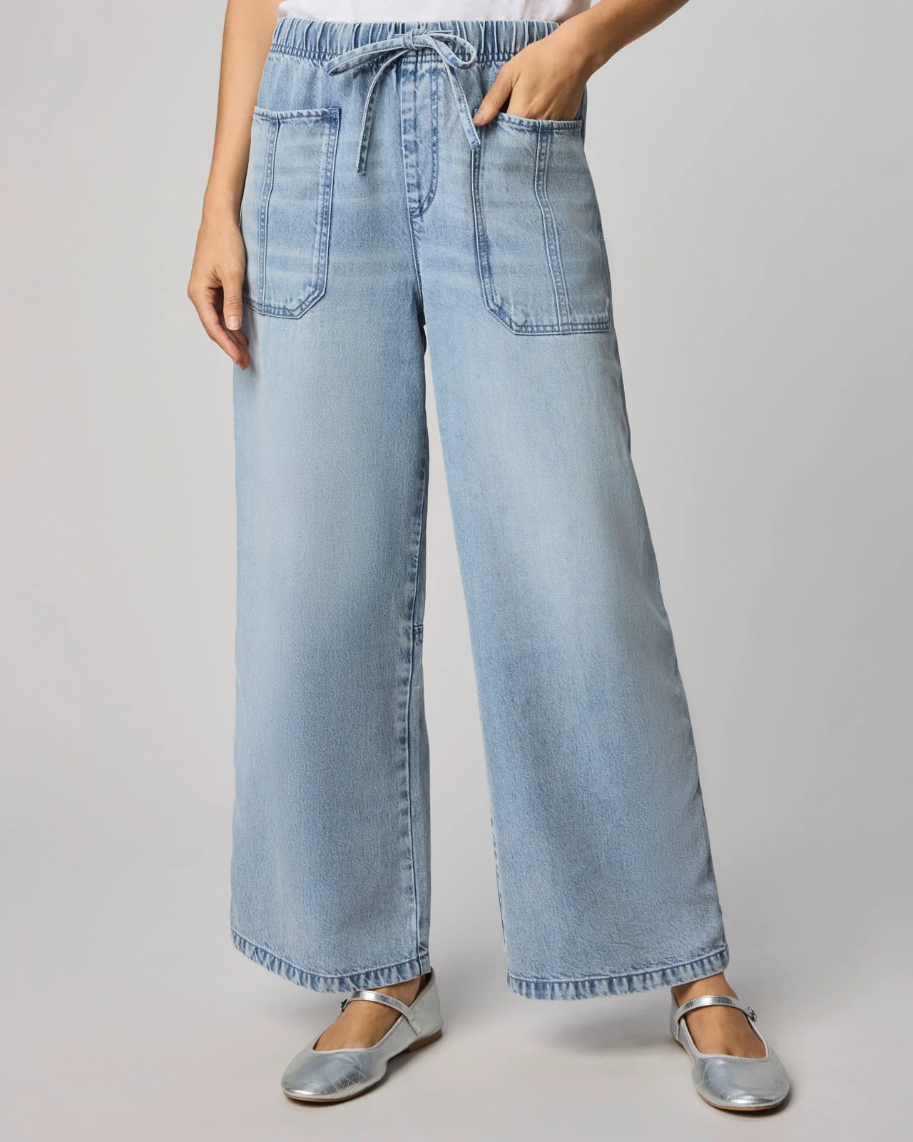 Lounge Denim Straight Pant - Image 4