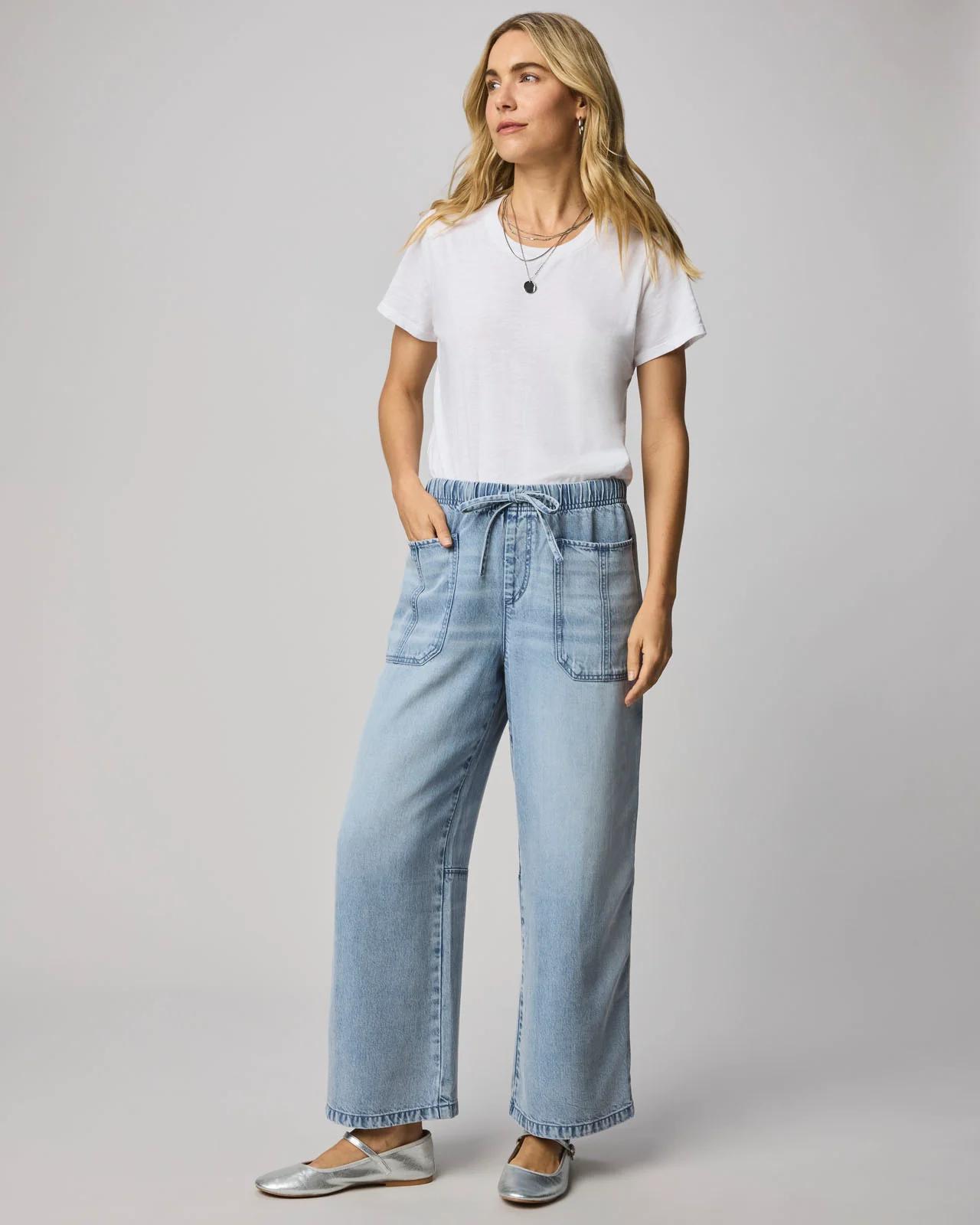 Lounge Denim Straight Pant - Image 5