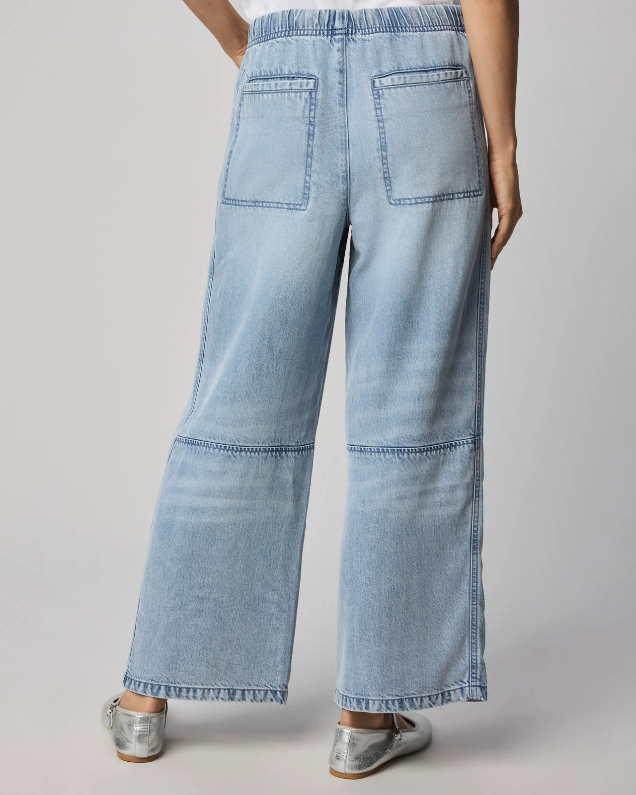 Lounge Denim Straight Pant - Image 8