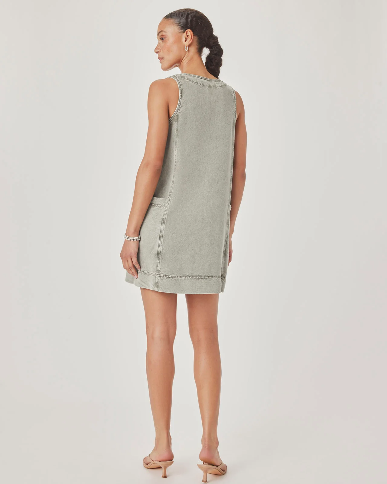 Lounge Denim Mini Dress - Image 14