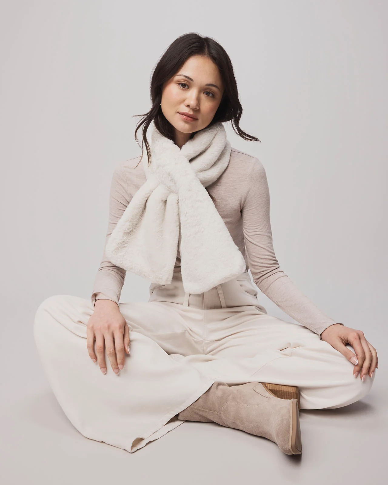 Lucia Fur Scarf - Image 11