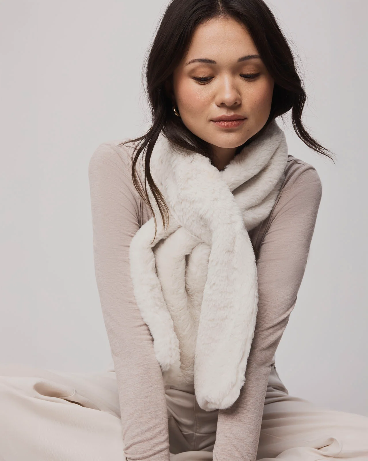 Lucia Fur Scarf - Image 12