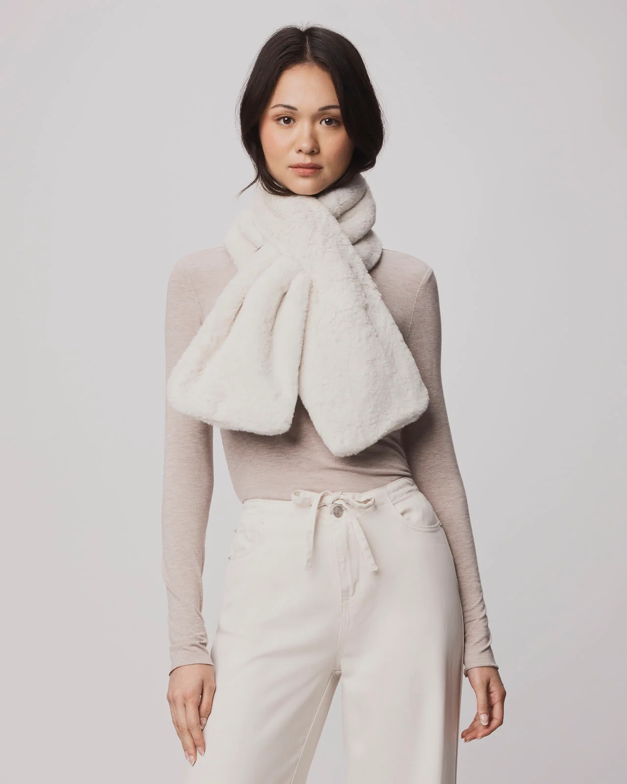 Lucia Fur Scarf - Image 3