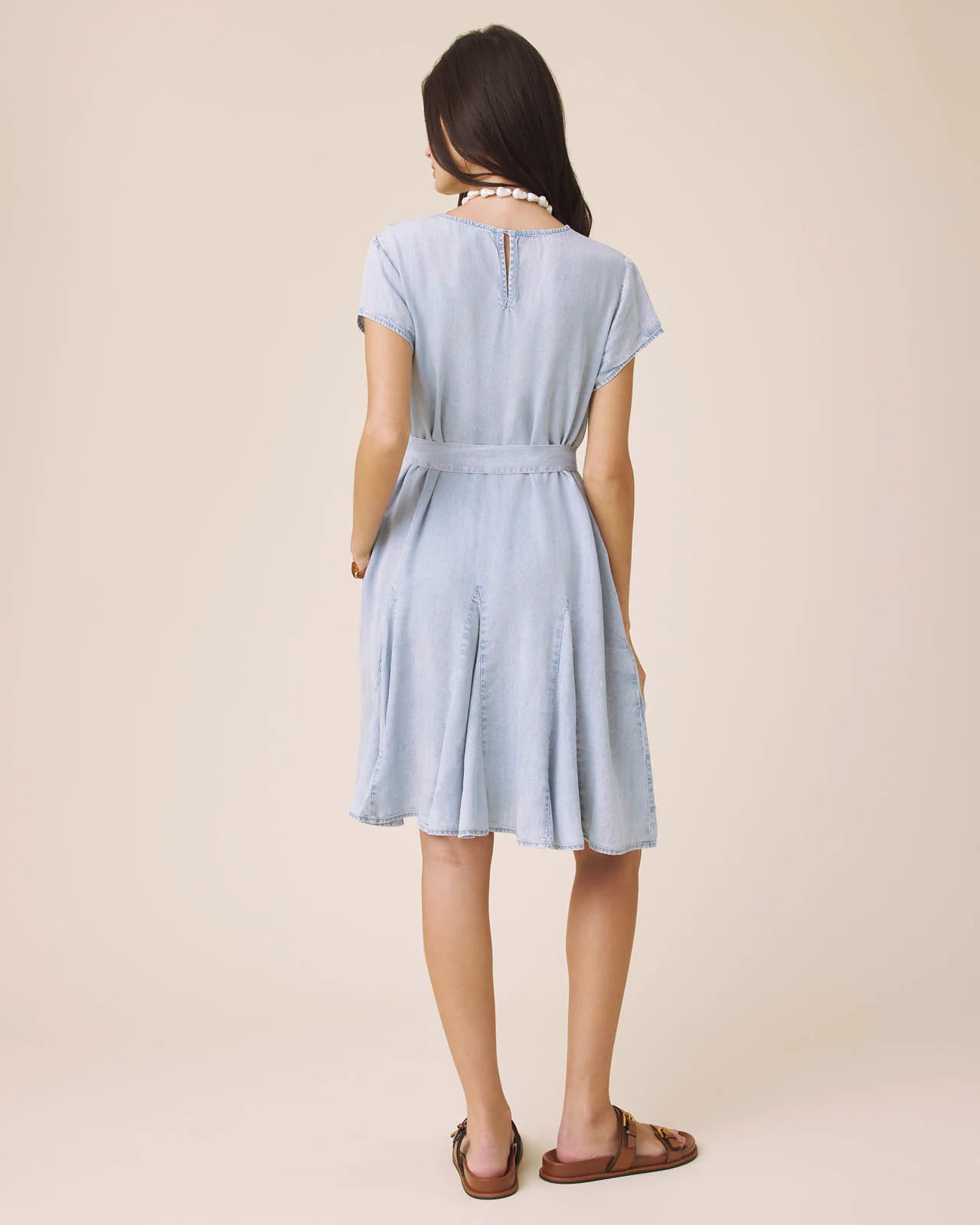 Lydia Indigo Mini Dress - Image 2