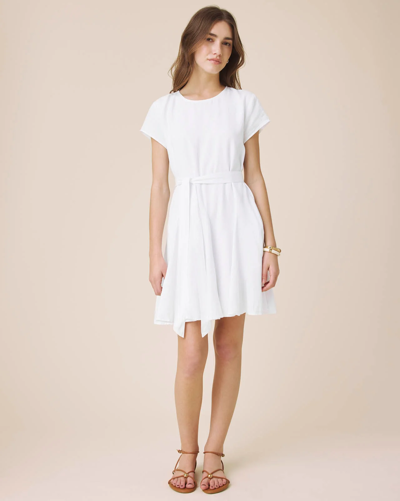 Lydia Linen Mini Dress