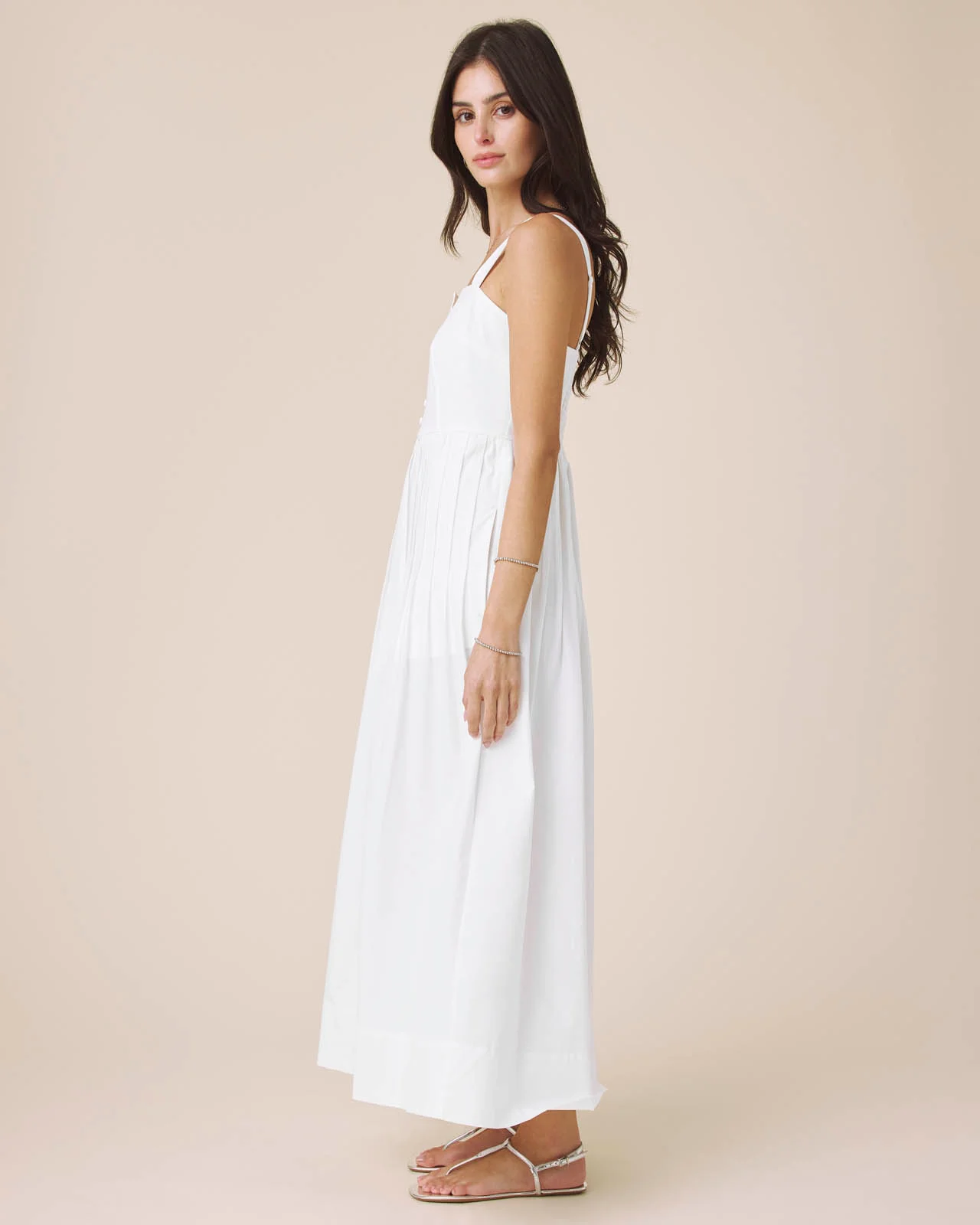 Maggie Poplin Midi Dress - Image 10