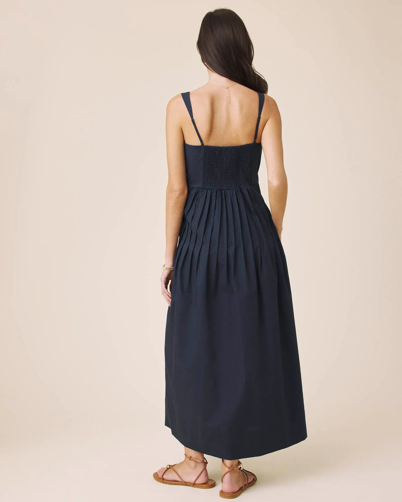 Maggie Poplin Midi Dress - Image 5