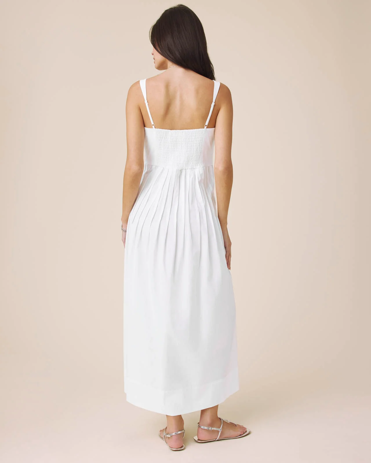 Maggie Poplin Midi Dress - Image 8