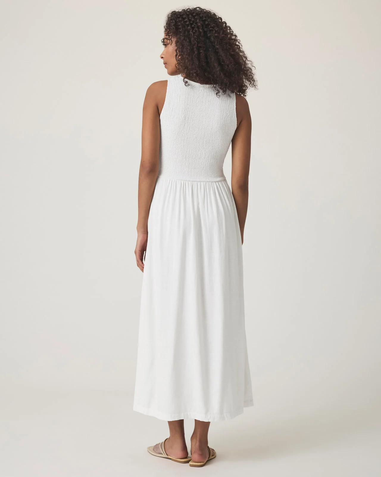 Malibu Smocked Dress - Image 4