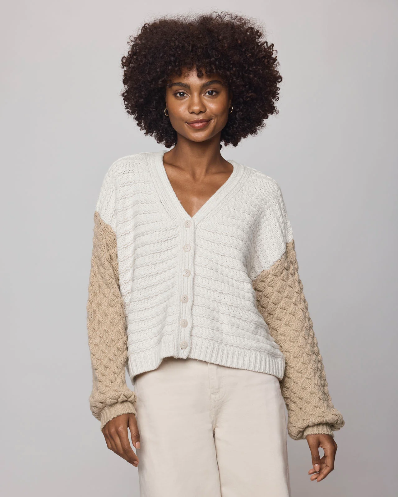 Maria Bobble Cardigan