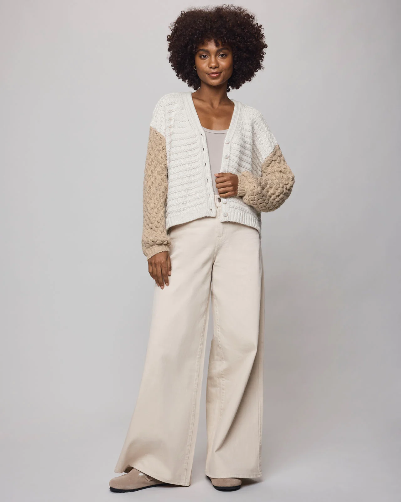 Maria Bobble Cardigan - Image 2