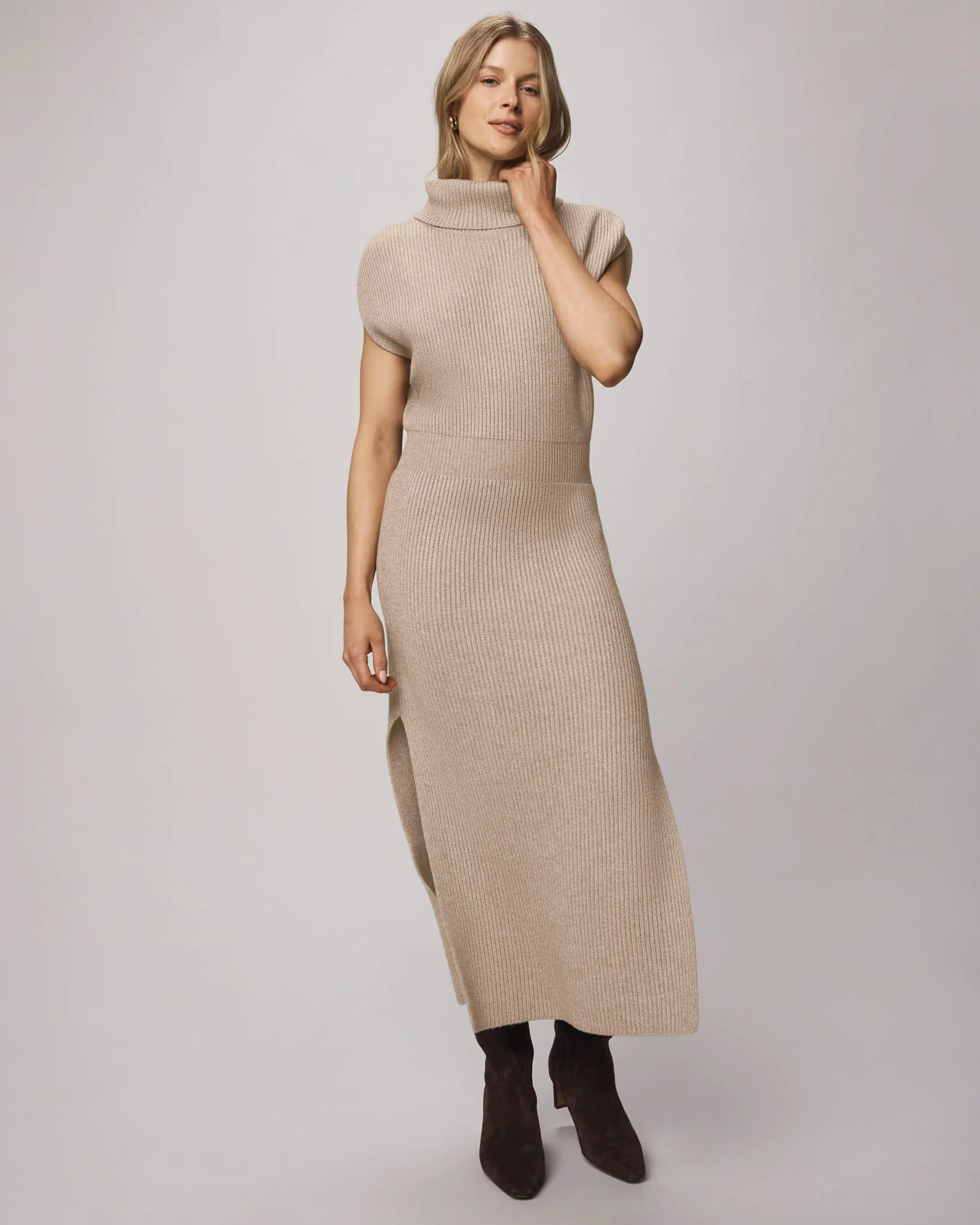 Marigold Cashblend Sweater Dress - Image 15