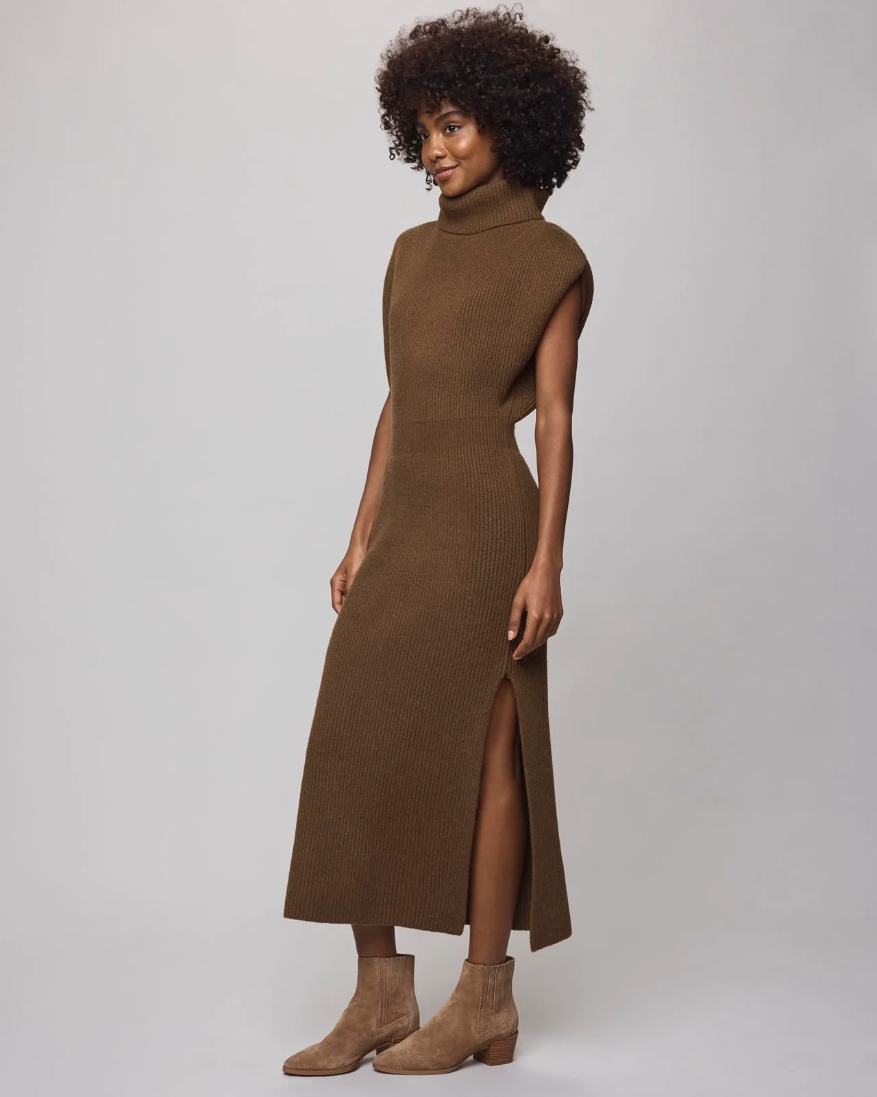 Marigold Cashblend Sweater Dress - Image 3