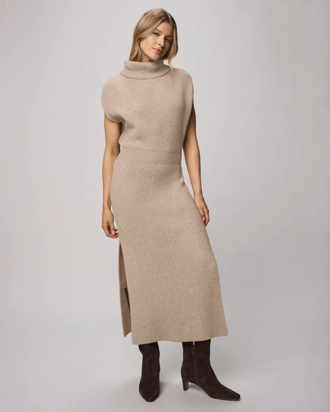 Marigold Cashblend Sweater Dress - Image 4
