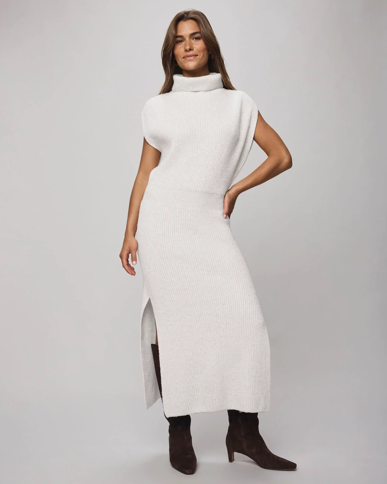Marigold Cashblend Sweater Dress - Image 9