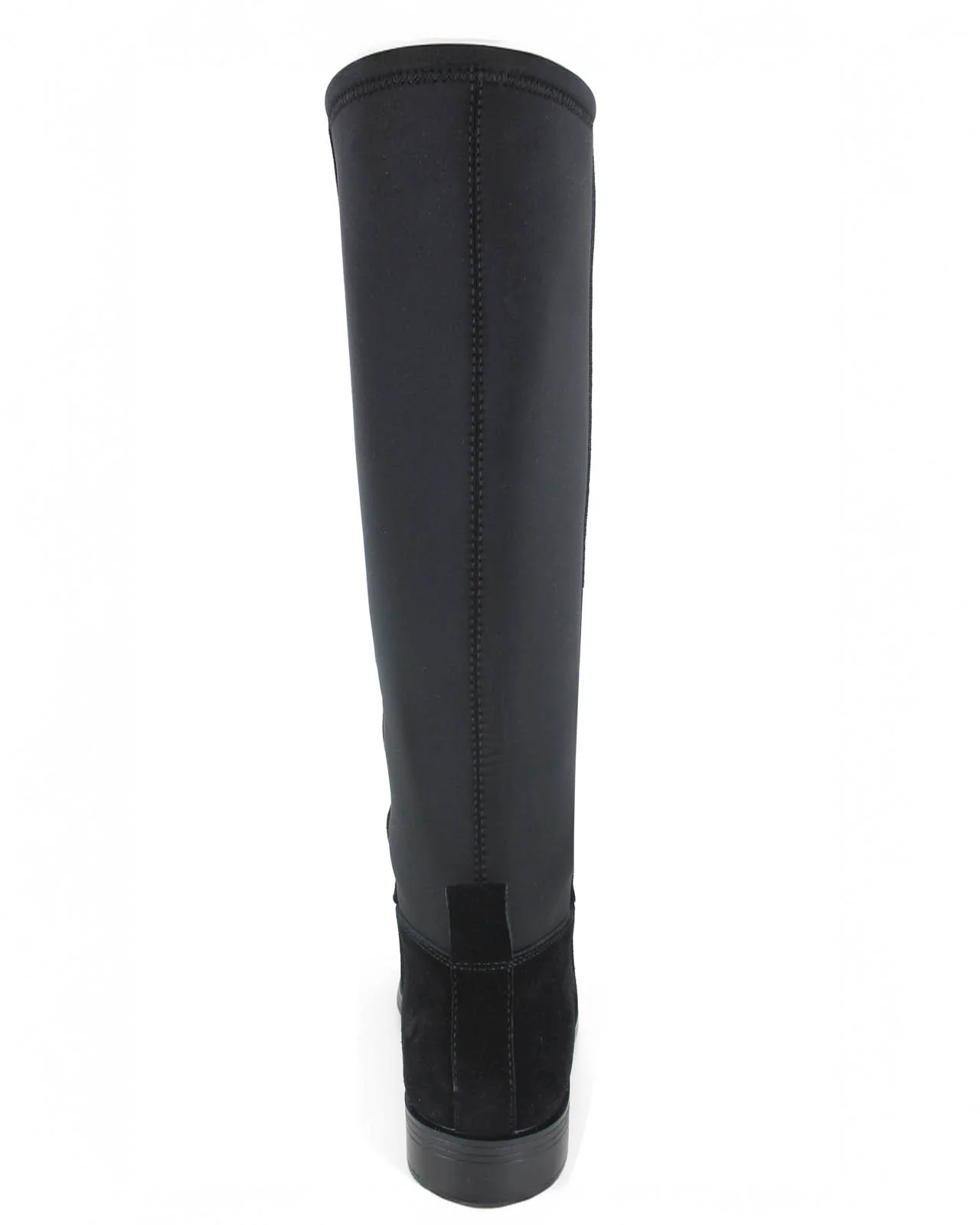 Marise Tall Suede Boot in Black - Image 5