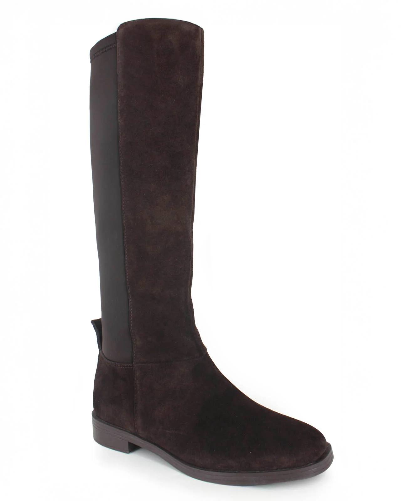 Marise Tall Suede Boot in Spice