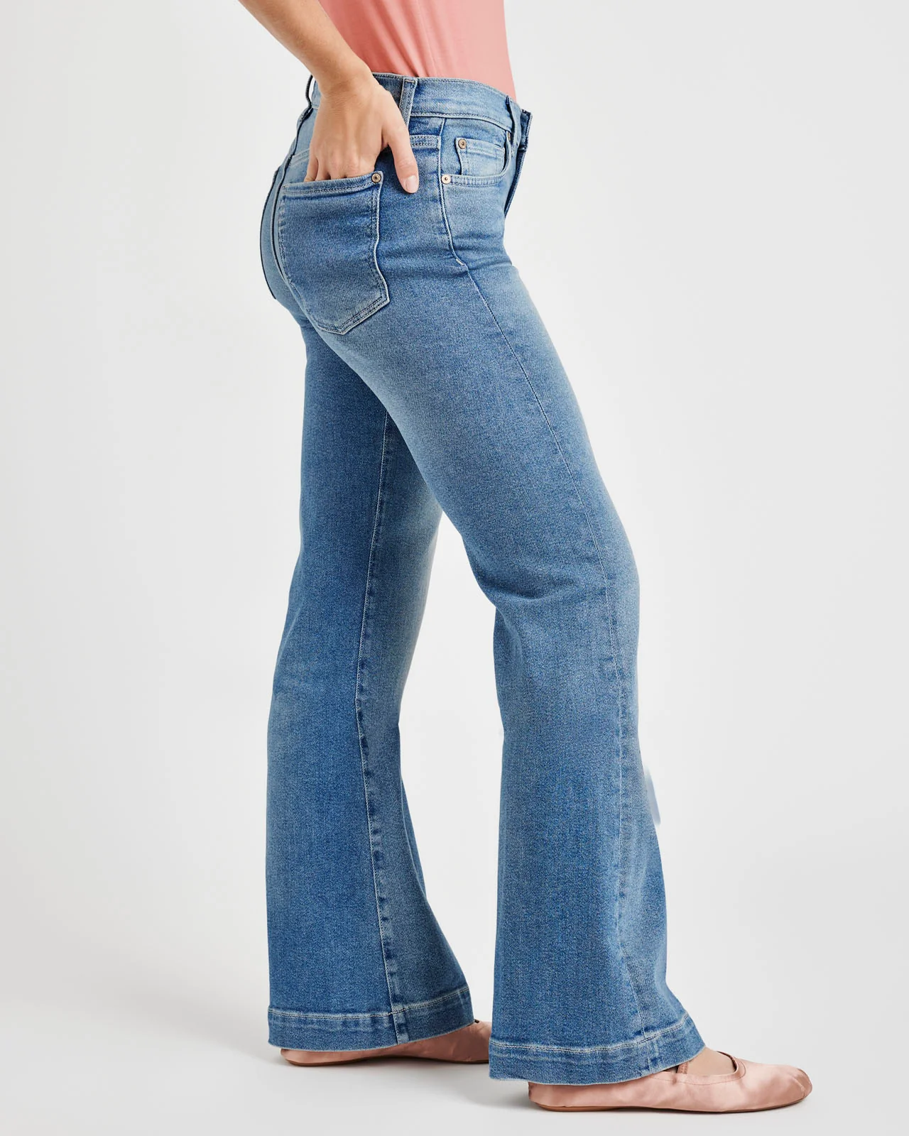 Medium Wash Trouser Jean - Image 2