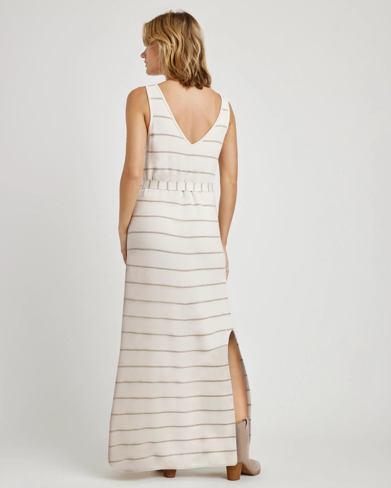 Michelle Stripe Sweater Dress - Image 4