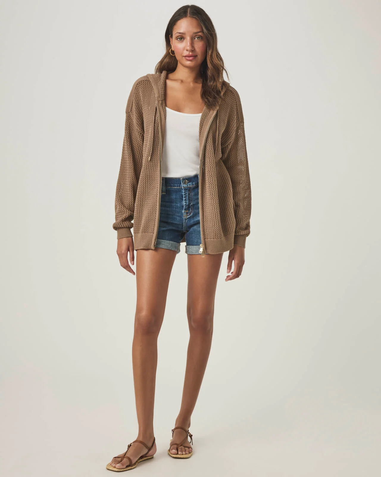 Nala Zip Up Sweater Hoodie - Image 5