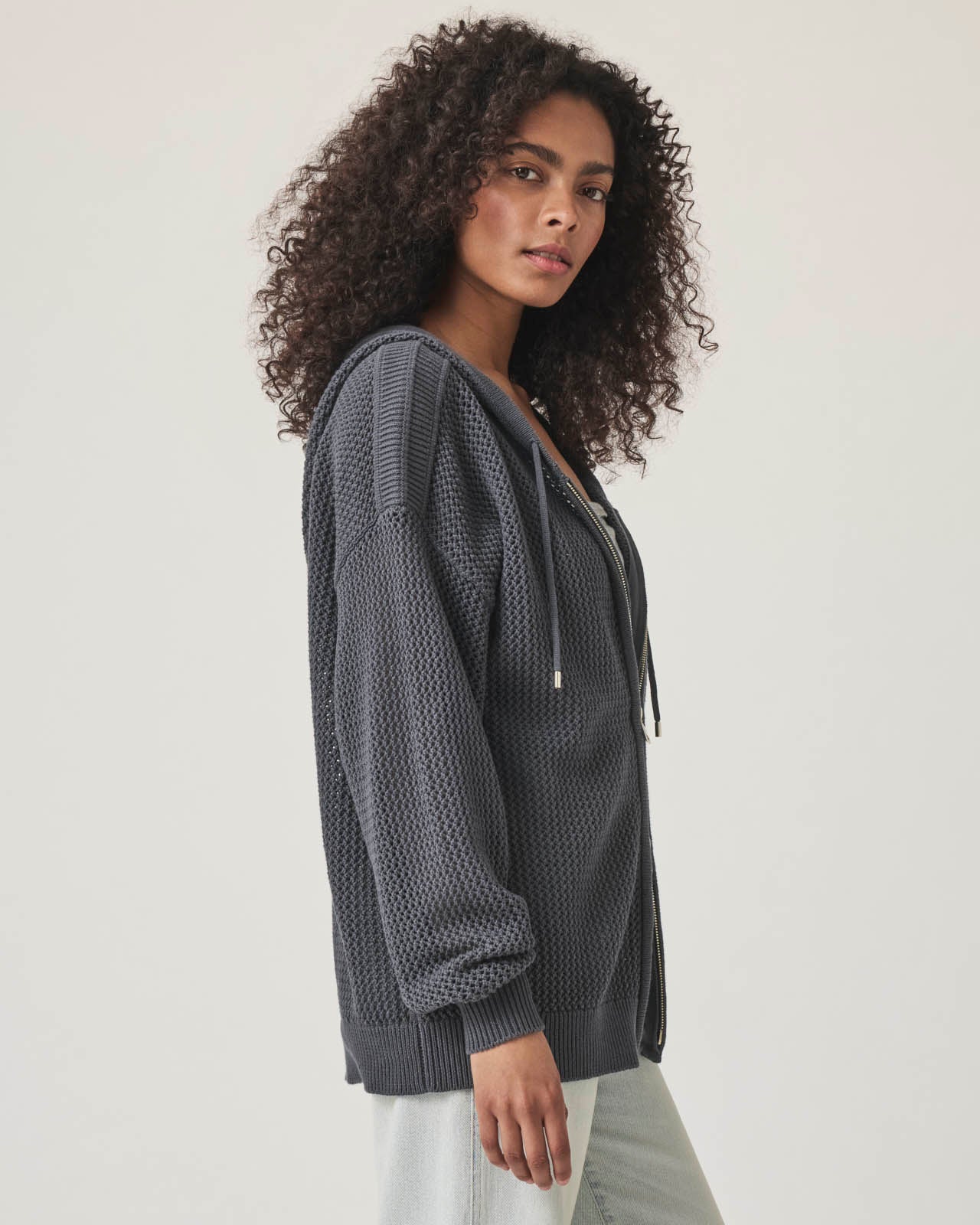 Nala Zip Up Sweater Hoodie - Image 9