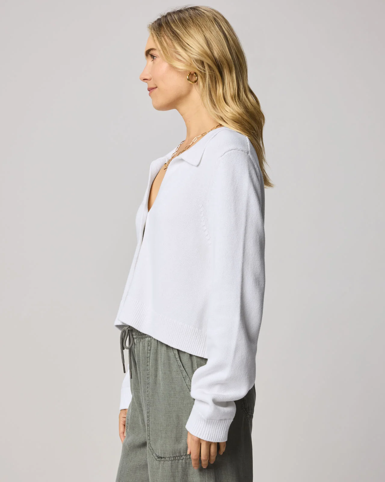 Nicolette Polo Cardigan - Image 4