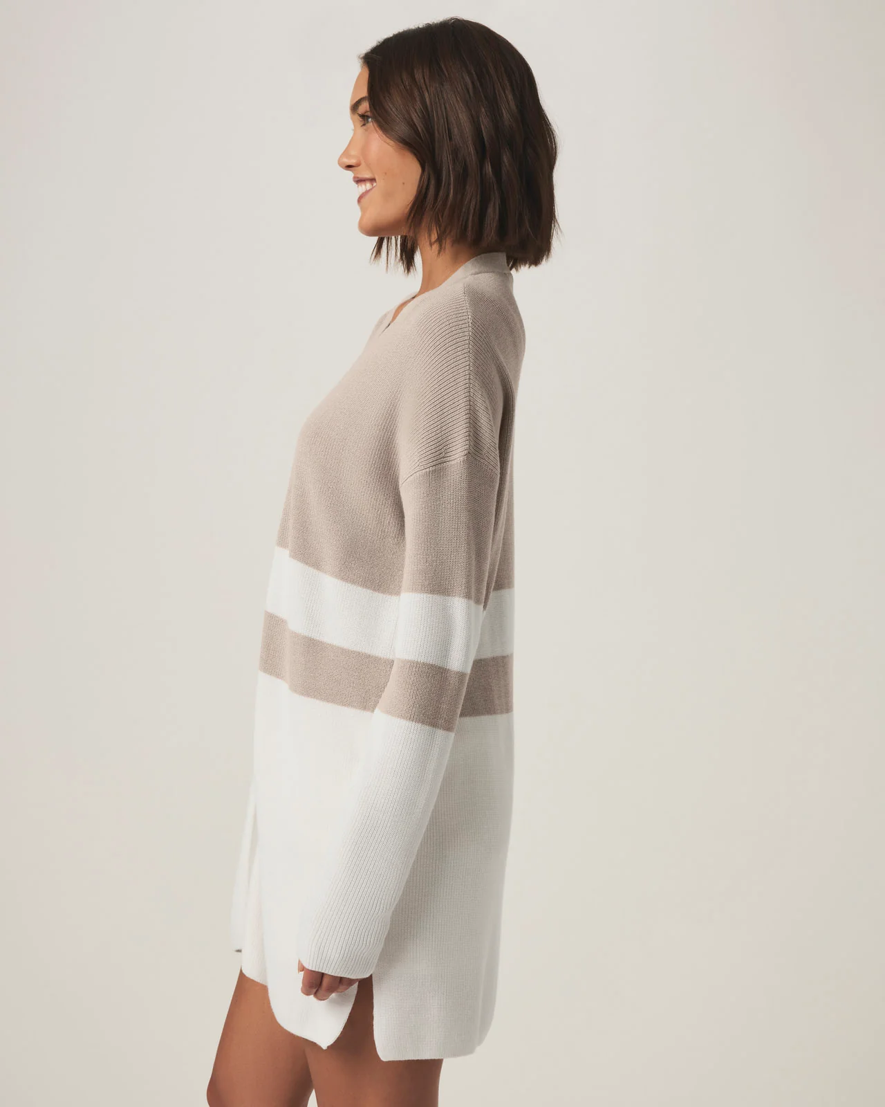 Octavia Stripe Open Cardigan - Image 7