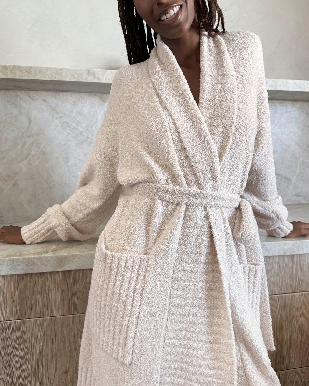 Pomona Fuzzy Robe - Image 3