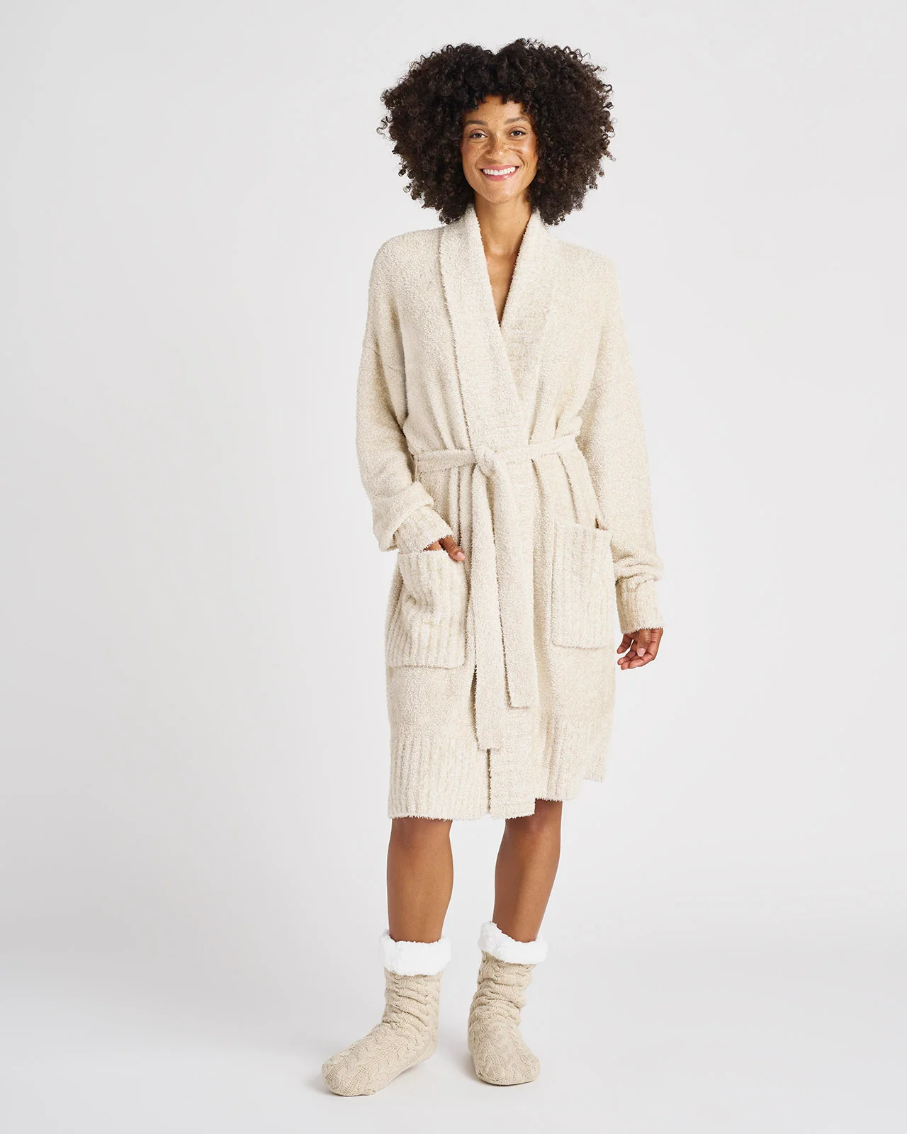 Pomona Fuzzy Robe - Image 4