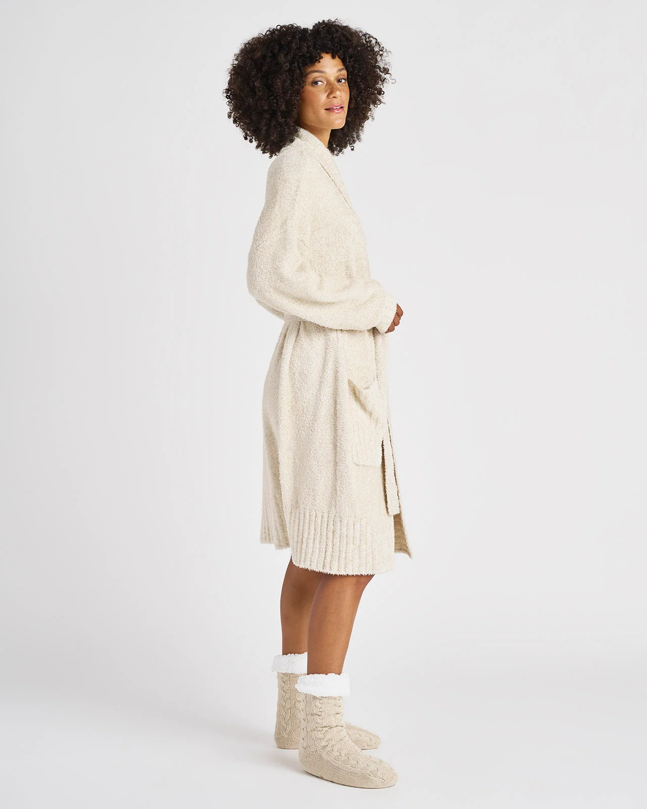 Pomona Fuzzy Robe - Image 5