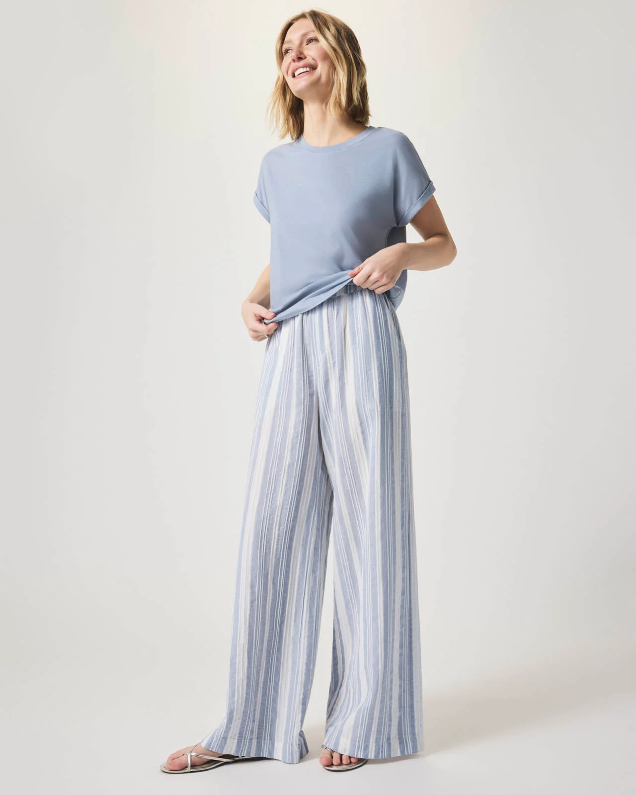 Raegan Stripe Pant - Image 2