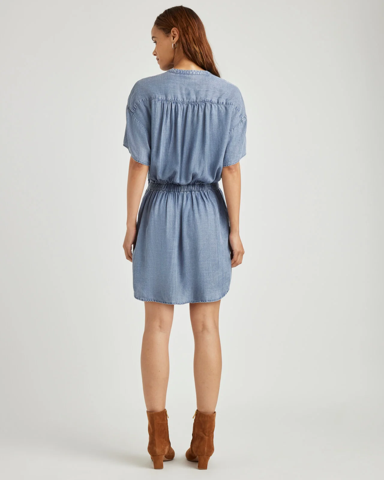 Raquel Indigo Mini Dress - Image 3