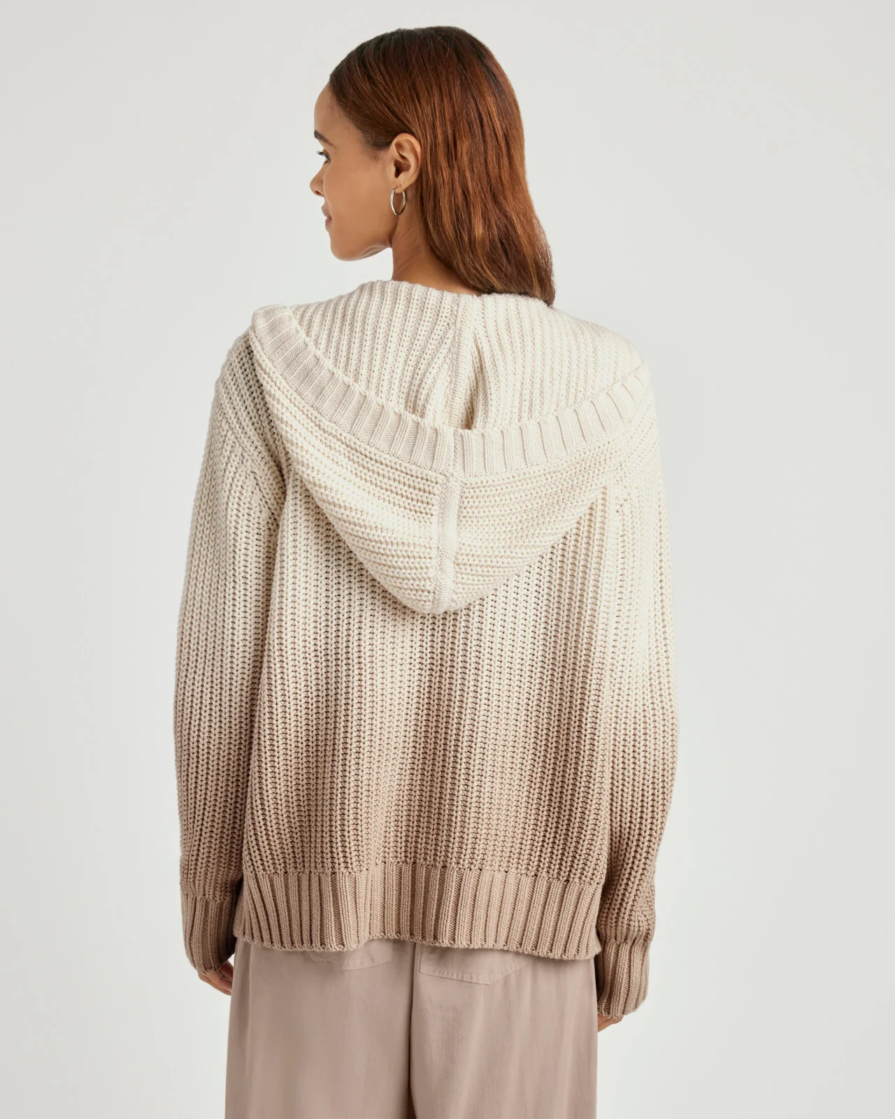 Raya Ombre Hooded Cardigan - Image 6