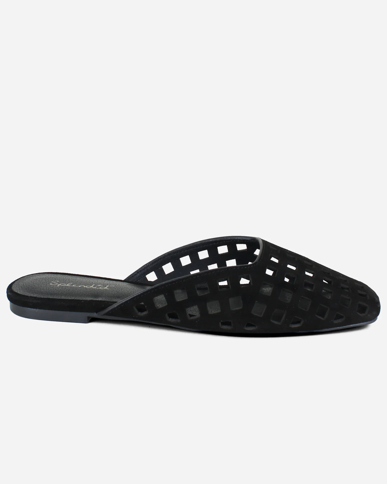 Remi Suede Mule in Black - Image 2